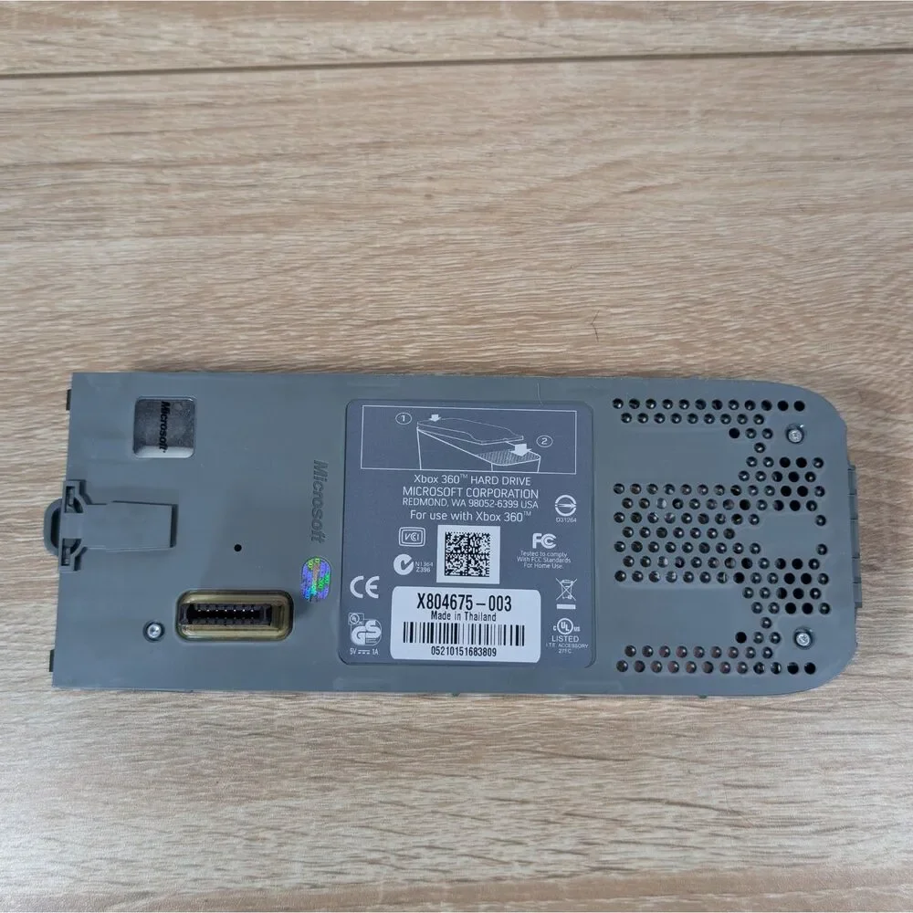 Microsoft Xbox 360 20GB Hard Drive Gray HDD - Tested Working